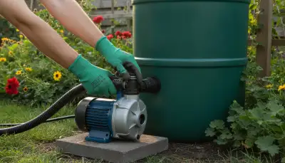 Regenwasserpumpe richtig anschließen