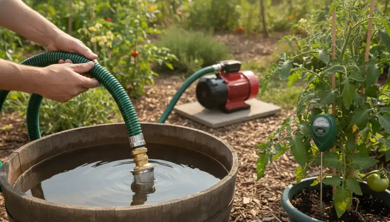 Der richtige Saugschlauch für Ihre Gartenpumpe