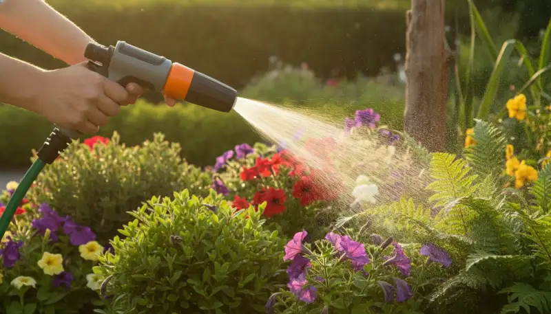 Die perfekte Spritzdüse für Ihren Garten