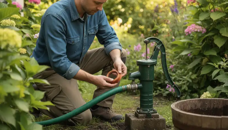 Gartenpumpe zieht Luft: Dichtungen prüfen