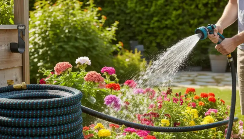 Nie wieder Knick-Frust: So macht der flexible 15m Gartenschlauch mit 10-Funktionen-Düse Ihre Gartenarbeit zum Vergnügen