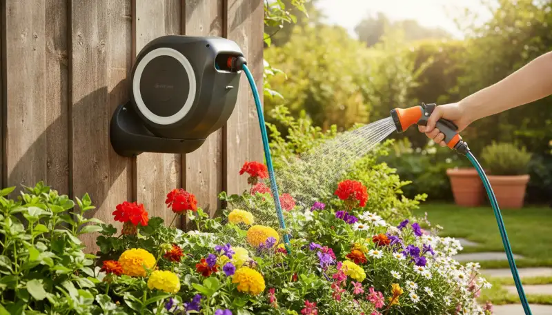 Schlauchhaspel: Ordnung & Komfort im Garten